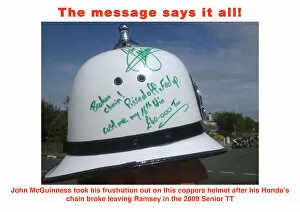John McGuinness Gallery: The message says it all
