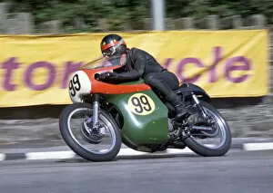 Michael Broad (Norton) 1967 Senior Manx Grand Prix