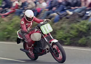 Images Dated 25th February 2022: Michael Cain (Yamaha) 1987 Production D TT