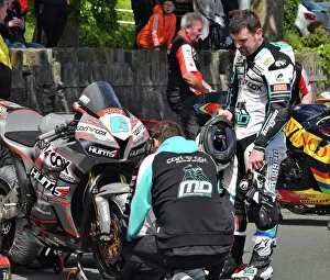 Images Dated 26th May 2019: Michael Dunlop (Honda) 2019 Supersport TT