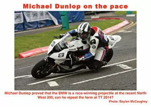 Michael Dunlop Gallery: Michael Dunlop on the pace