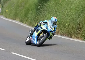 Images Dated 28th June 2023: Michael Evans (Suzuki) At Cronk Ny Mona 2023 Senior TT