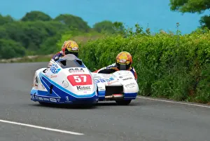Michael Grabmuller & Stefan Trautner (LCR Honda) 2010 Sidecar TT