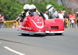 Michael Jackson & Harry Payne (DMR Suzuki) 2018 Sidecar TT