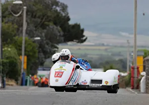 Images Dated 2nd August 2022: Michael Jackson & Liam Gordon (DMR Suzuki) 2022 Southern 100