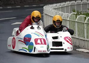 Baker Honda Gallery: Michael Jacques-Jean & Gerad Barbe (Baker Honda) 1996 Sidecar TT
