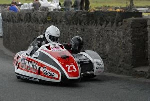 Images Dated 15th July 2009: Michael Lines & Kevin Perry (LCR Honda) 2009 Southern 100