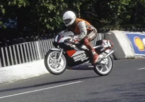 Images Dated 26th August 2021: Michael McGarrity (Honda) 1990 Ultra Lightweight TT