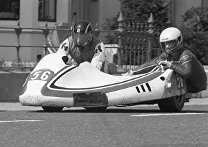 Michael Miller & Glen Miller (Yamaha) 1986 Sidecar TT