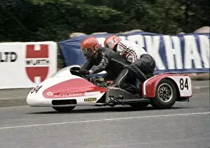 Images Dated 3rd December 2017: Michael Miller & Robert Averill (RBS Imp) 1979 Sidecar TT