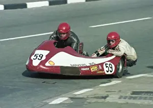 Michael Miller & Robert Averill (RBS Yamaha) 1981 Sidecar TT