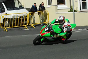 Michael Moulai Collection: Michael Moulai (Kawasaki) Junior Manx Grand Prix