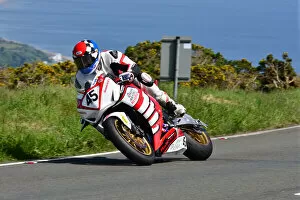 Images Dated 20th April 2022: Michael Russell (Honda) 2014 Superbike TT