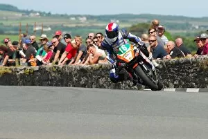 Images Dated 9th July 2015: Michael Russell (Kawasaki) 2015 Southern 100