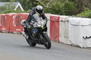 Images Dated 15th July 2022: Michael Russell (Suzuki) 2022 Supersport TT
