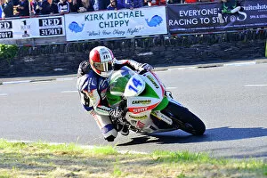 Images Dated 12th March 2023: Michael Rutter Kawasaki 2015 Supersport TT