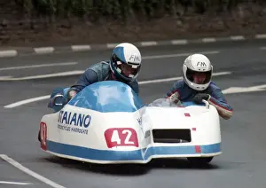 Michael Staiano & Peter Holmes (Jacobs) 1996 Sidecar TT
