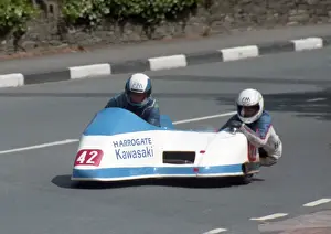Michael Staiano & Peter Holmes (Jacobs) 1996 Sidecar TT