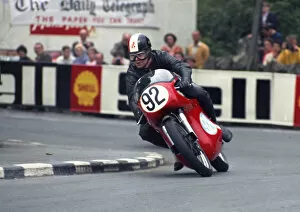 Images Dated 1st April 2020: Michael Turner (Norton) 1968 Junior Manx Grand Prix