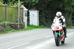 Images Dated 1st September 2015: Michel Guillet (Honda) 2015 Newcomers Manx Grand Prix