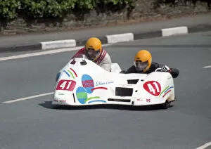 Michel Jacques-Jean & Gerard Barbe (Baker Honda) 1996 Sidecar TT