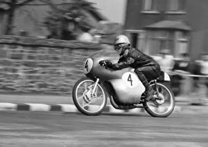 Images Dated 9th August 2020: Michio Ichino (Suzuki) 1962 50cc TT