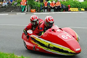 Mick Alton & Chrissie Clancy (LCR Suzuki) 2016 Sidecar A TT