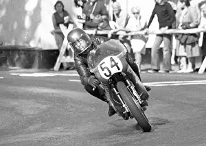 Mick Baybutt (Ducati) 1975 Lightweight Manx Grand Prix