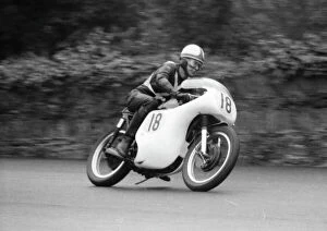 1962 Senior Manx Grand Prix Collection: Mick Berrill (GBS III) 1962 Senior Manx Grand Prix