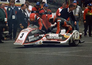 1989 Sidecar Tt Collection: Mick Boddice & Chas Birks (Ireson Yamaha) 1989 Sidecar TT