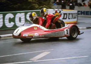 Mick Boddice & Chas Birks (Yamaha) 1980 Sidecar TT