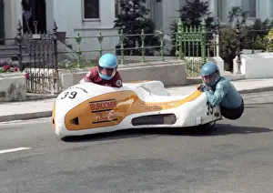 Mick Burcombe & Steve Parker (MBS) 1984 Sidecar TT