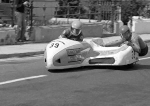 Images Dated 5th March 2020: Mick Burcombe & Steve Parker (MBS) 1984 Sidecar TT