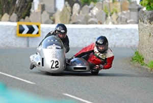 Alun Thomas Gallery: Mick Cookson & Alun Thomas (BMW) 2015 Pre TT Classic