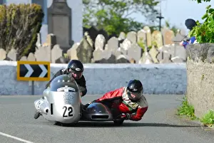 Mick Cookson & Alun Thomas (BMW) 2015 Pre TT Classic