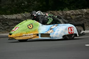 Images Dated 10th May 2020: Mick Donovan & Colin Smyth (Suzuki) 2011 Sidecar TT