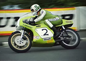 Images Dated 11th October 2018: Mick Grant (Kawasaki) 1974 Formula 750 TT