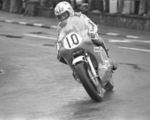 Mick Grant (Kawasaki) 1975 Senior TT