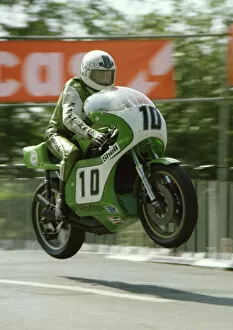 Mick Grant Collection: Mick Grant (Kawasaki) 1976 Classic TT