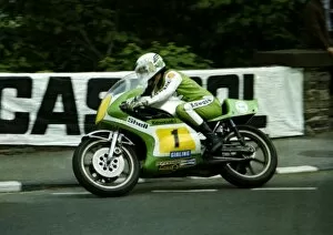 Mick Grant Collection: Mick Grant (Kawasaki) 1976 Senior TT
