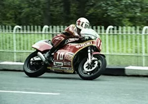 Images Dated 3rd August 2016: Mick Grant (Suzuki) 1981 Formula One TT