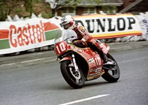 Images Dated 22nd August 2019: Mick Grant (Suzuki) 1981 Formula One TT