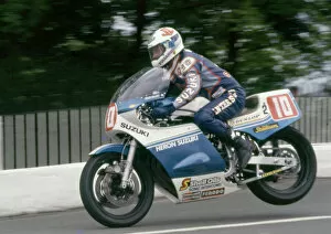 Images Dated 24th July 2022: Mick Grant (Suzuki) 1983 Formula One TT