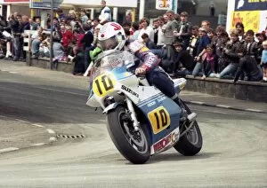 Images Dated 3rd August 2016: Mick Grant (Suzuki) 1984 Senior TT