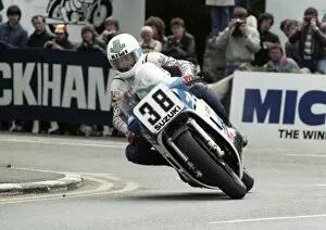 Images Dated 18th September 2013: Mick Grant (Suzuki) 1985 Production TT