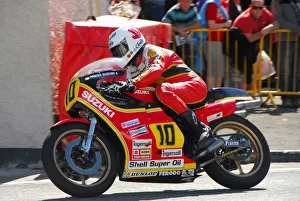Mick Grant (Suzuki) 2014 Parade Lap