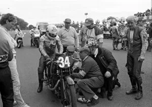 Images Dated 3rd August 2016: Mick Grant (Velocette) 1986 Classic Parade