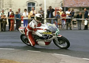 Images Dated 18th February 2022: Mick Grice (Maxton Yamaha) 1975 Lightweight Manx Grand Prix