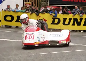 Mick Hamblin & Robert Smith (Shelbourne) 1988 Sidecar TT