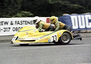 Mick Harvey & Simon Birchall (Yamaha) 1979 Sidecar TT